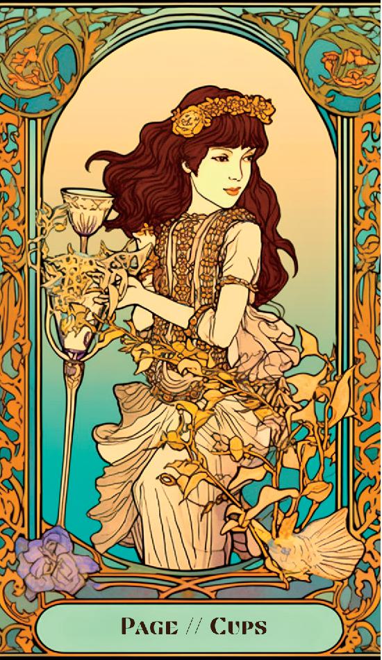 page of cups