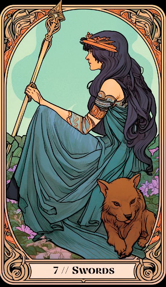 seven of swords reversed